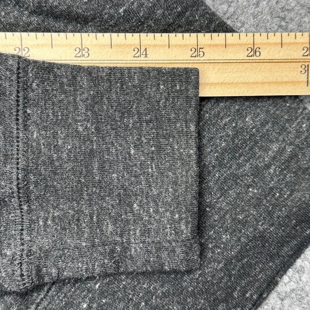 Nike Full‎ Zip Hoodie Large Charcoal Gray Heathered Logo Sweatshirt